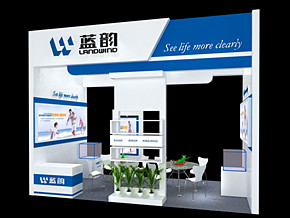 蓝韵公司展台