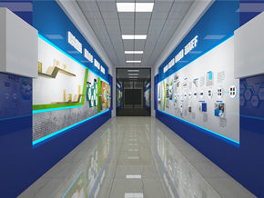 南京展厅设计公司为晶旺新能源公司制作展厅