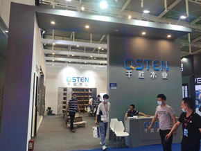 南京展厅制作公司打造千胜木业个性化展台